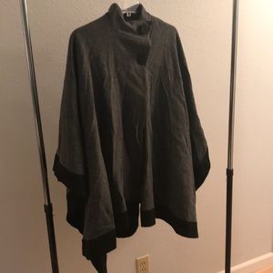 Poncho coat